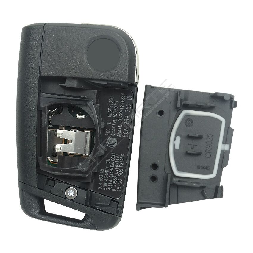 Comando VW 3 Botões Flip MQB49_5C_2G959752