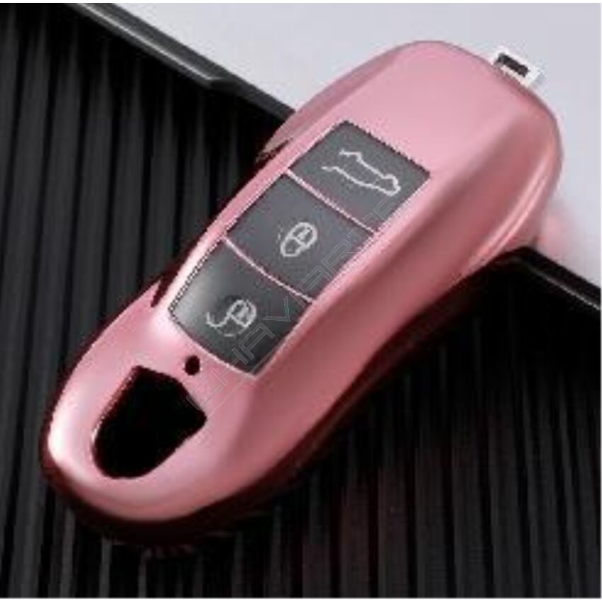 Capa TPU Porsche Três Botões Nº01A