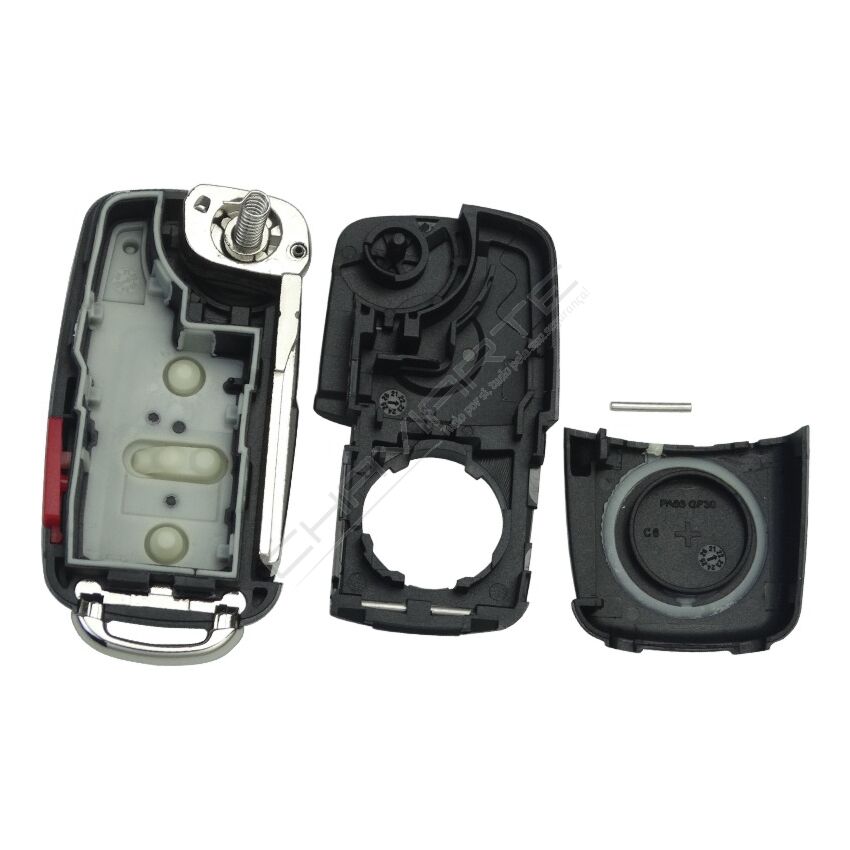 Caixa Para Comando Volkswagen Flip 2 Botões+1Lateral (5K0)
