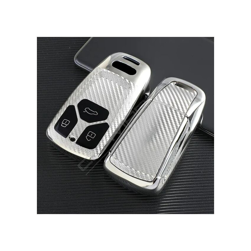 Capa TPU Audi Três Botões Nº12