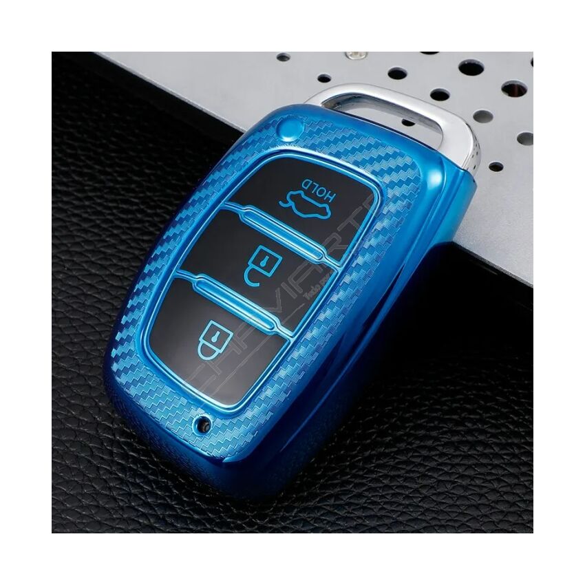 Capa TPU Hyundai Três Botões Nº19