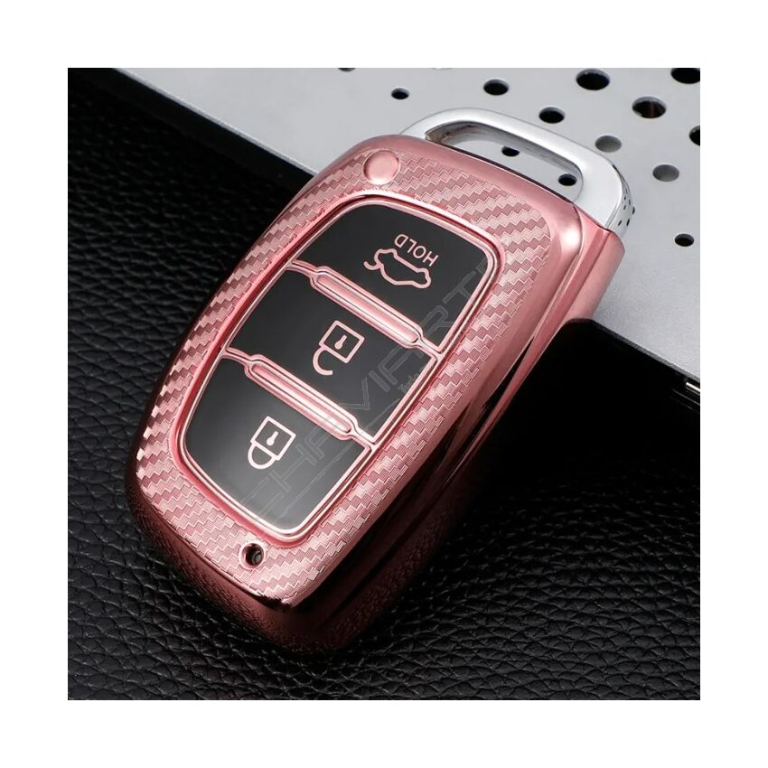 Capa TPU Hyundai Três Botões Nº19