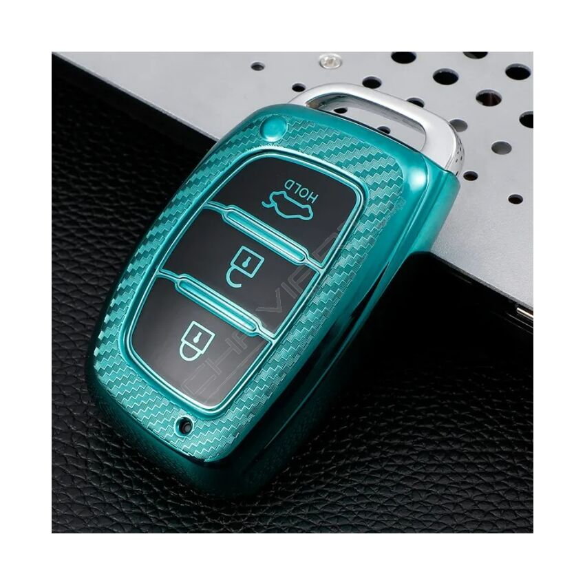 Capa TPU Hyundai Três Botões Nº19