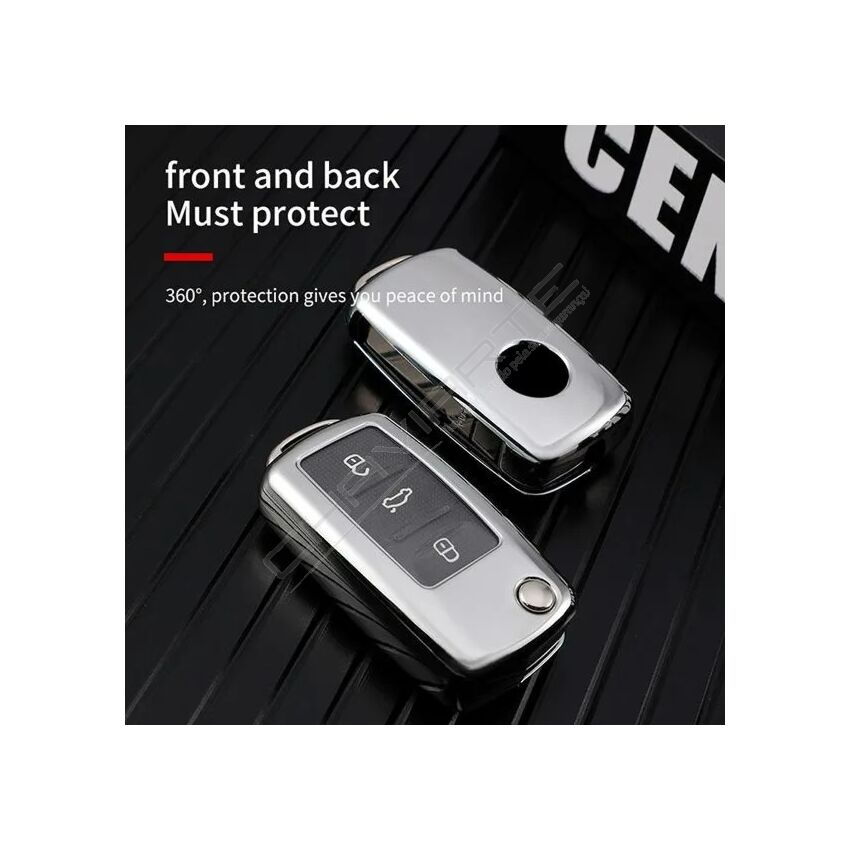 Capa TPU VW Três Botões Nº03