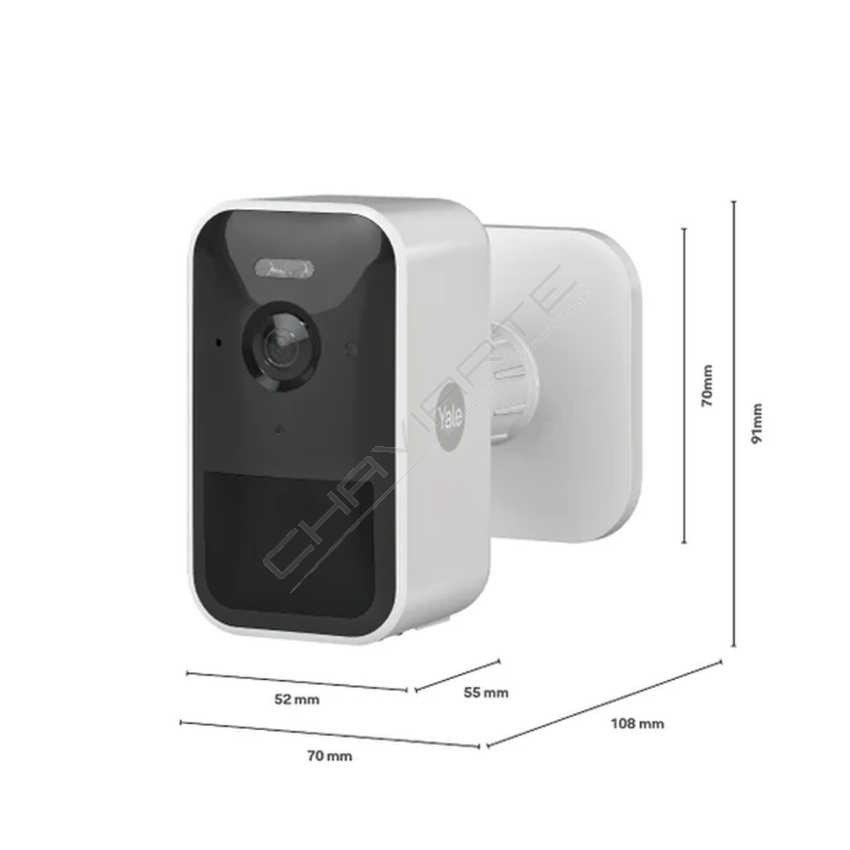 Câmara Inteligente Exterior Yale SV-OC-1A-W 1080p Wi-Fi