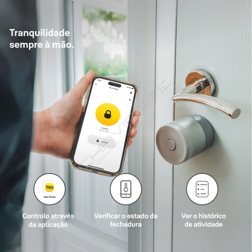 Fechadura Inteligente Yale Linus® L2 Lite Prateado