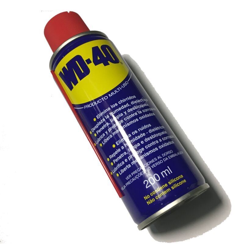 Lubrificante WD40 em spray