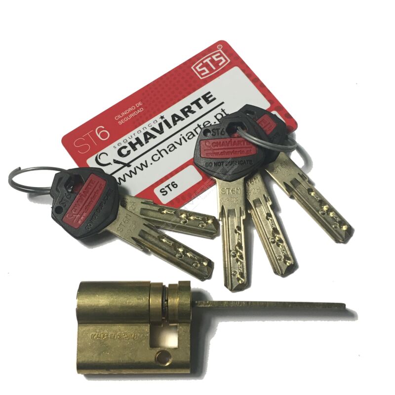 Cilindro ST6 Chaviarte ST6EURGL (europeu com barra regulável)