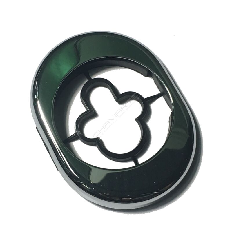 Espelho oval AF exterior, cromado brilhante, 50 mm