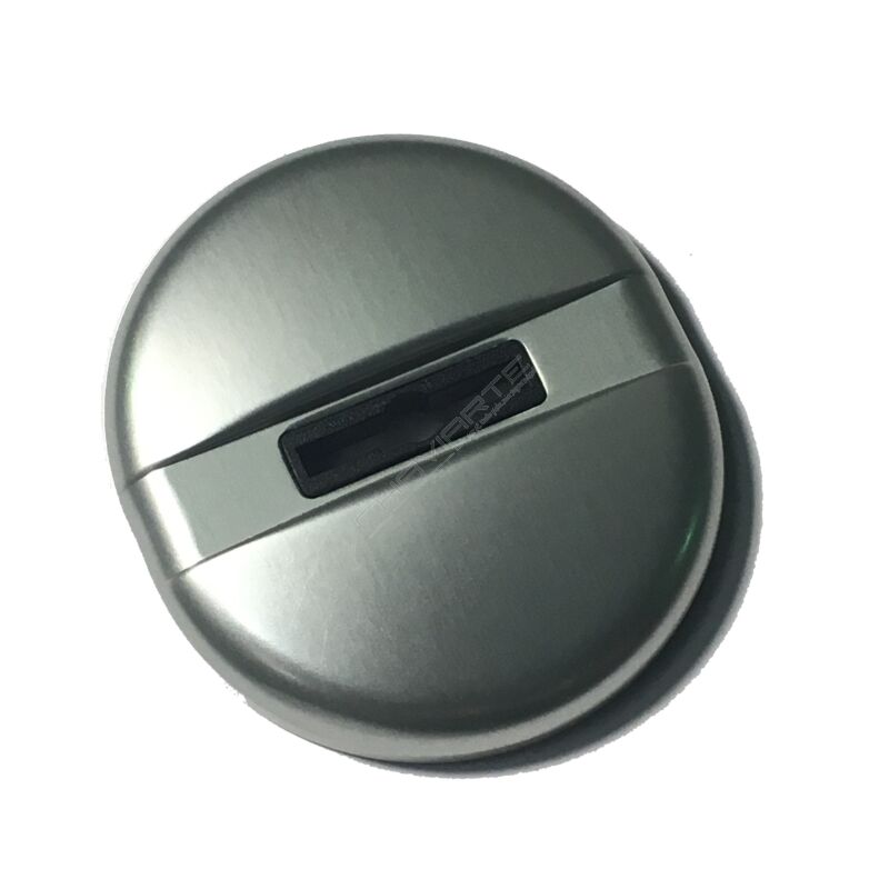 Espelho oval exterior Dierre, para chave de duplo palhetão, cromado