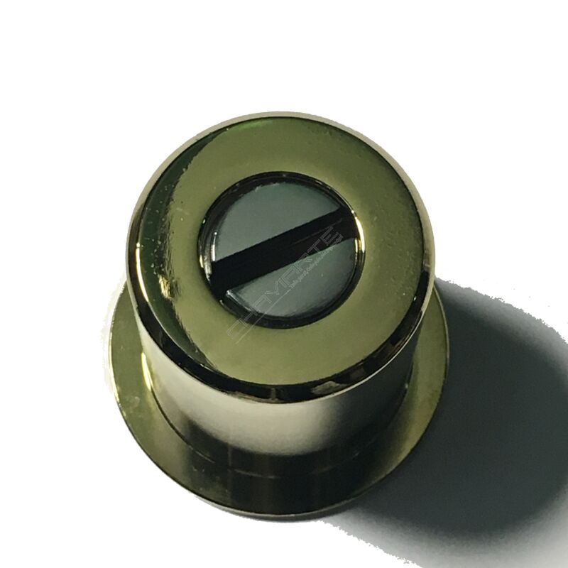 Escudo de segurança Mottura para cilindro Fichet, dourado, 41 mm