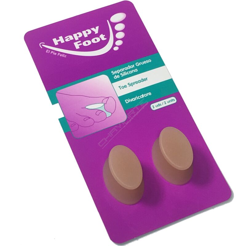 Separador de dedos Happy Foot em silicone Ref. 218
