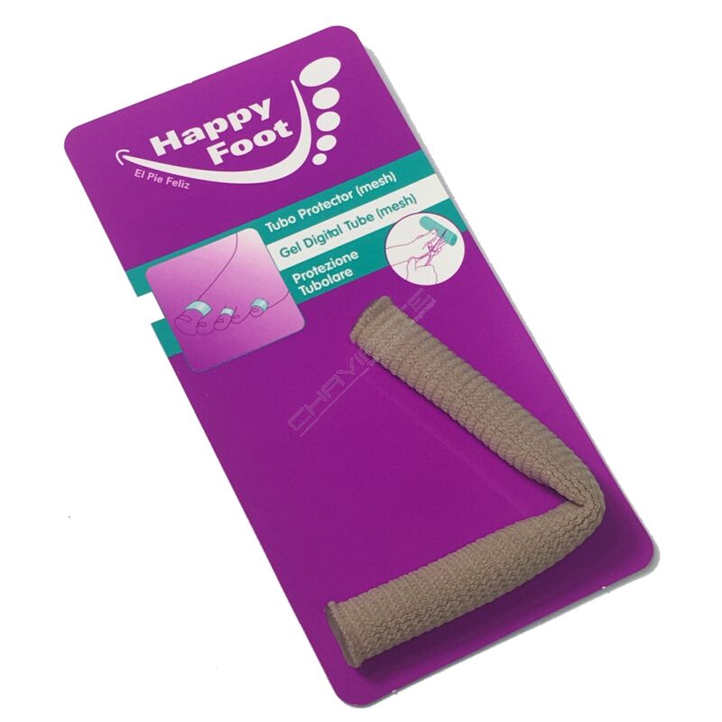 Protector de dedos em tubo Happy Foot em silicine Ref:245