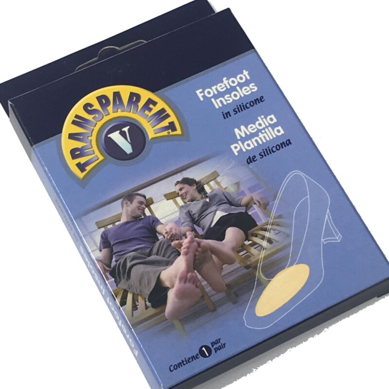 Meia Palmilha em silicone Transparente