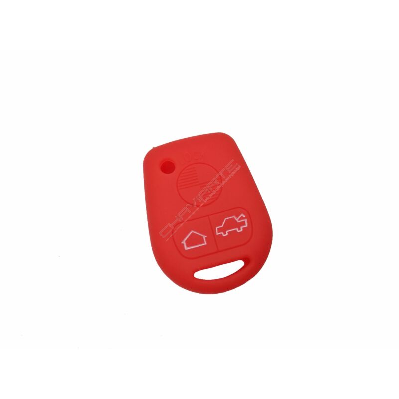 Capa silicone BMW, três botões, vermelho