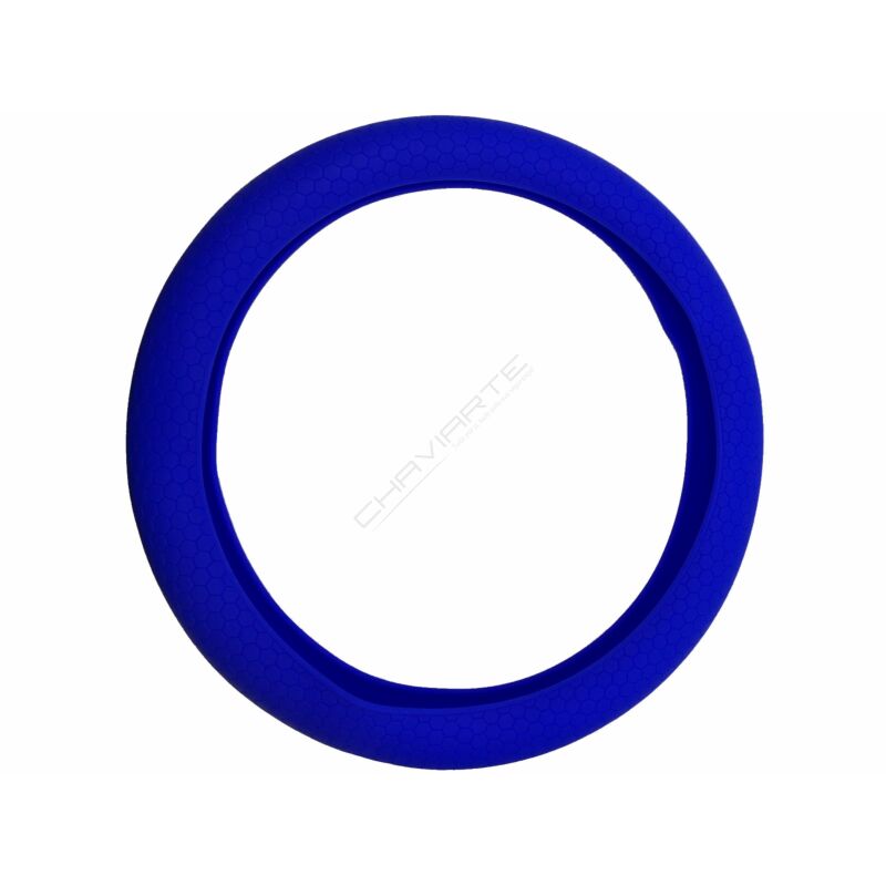 Capa de volante em silicone, azul