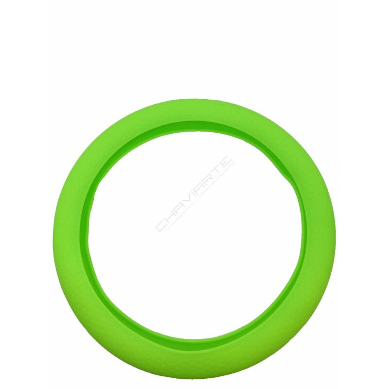 Capa de volante em silicone, verde