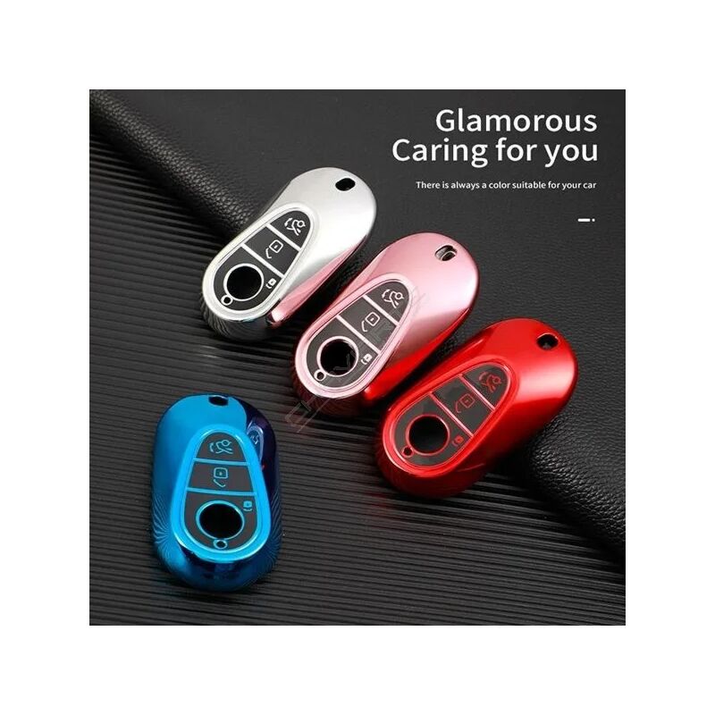 Capa TPU Mercedes Três Botões Nº08