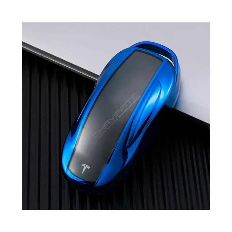 Capa TPU Tesla Três Botões Nº01