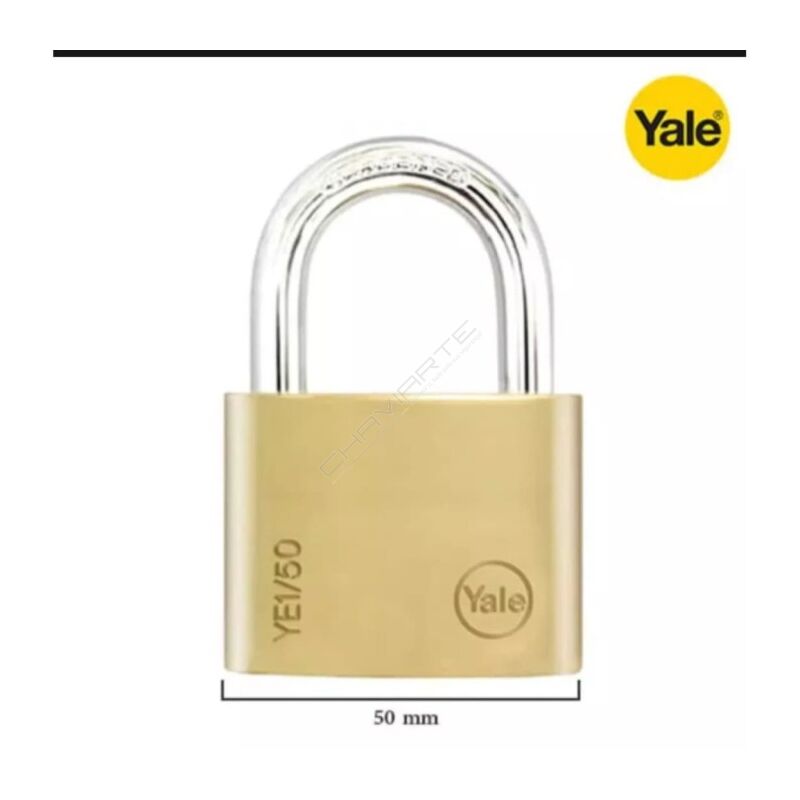 Aloquete Yale Essencial 50mm latão