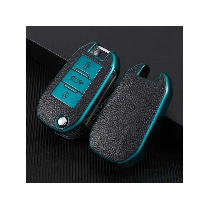 Capa TPU Citroen Três Botões Nº12 VERDE