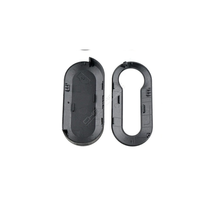 Capa Preta Para Caixa Fiat Flip 3 Botões