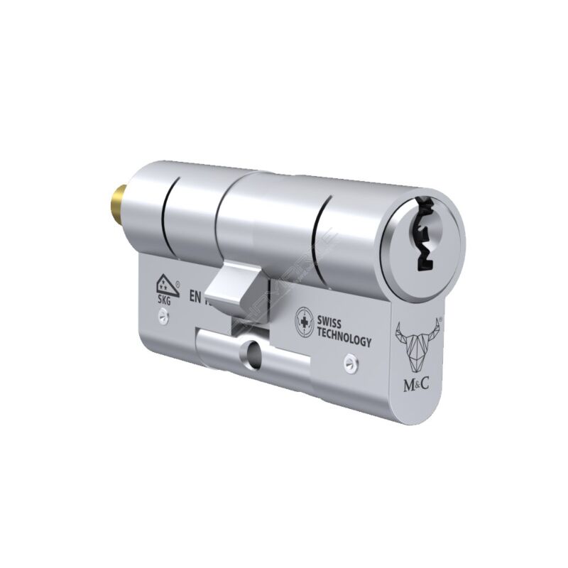 Cilindro M&C Matrix SKG** 32x32mm c/ adaptador Tedee