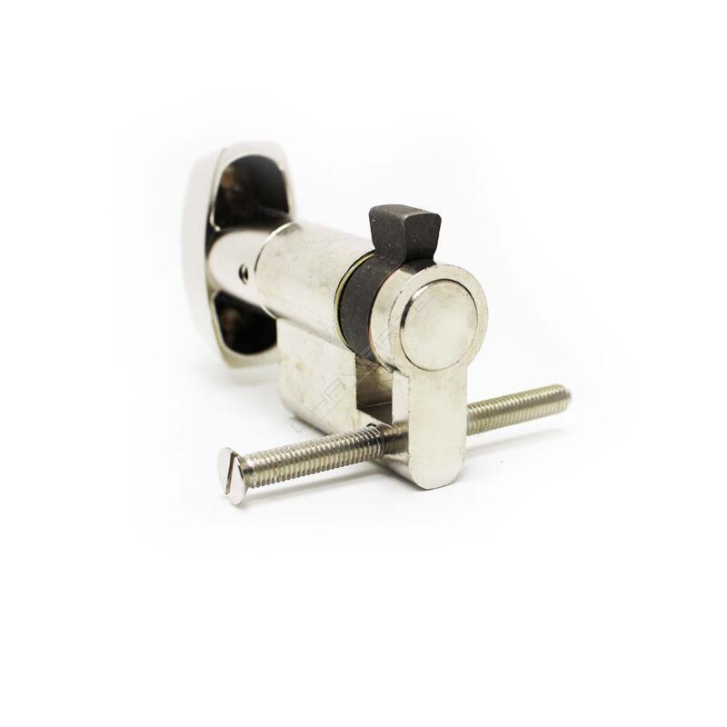 Cilindro Tesa TE5 40x10mm niquelado com botão