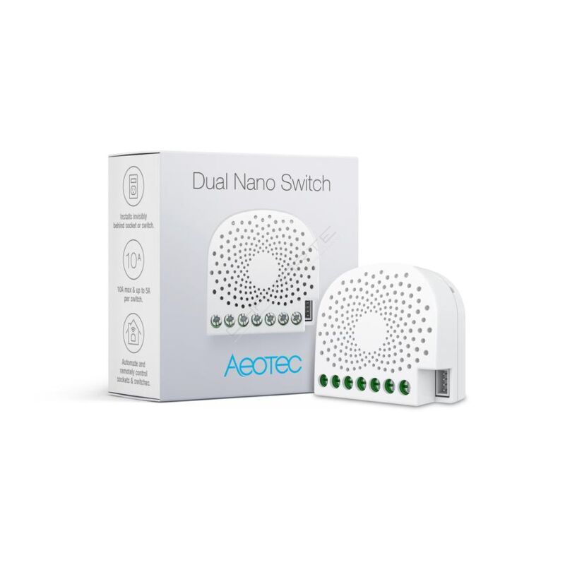Aeotec Dual Nano Switch Z-Wave Plus