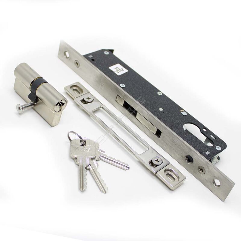 Fechadura de embutir alumínio YALE 5050, entrada 25 mm