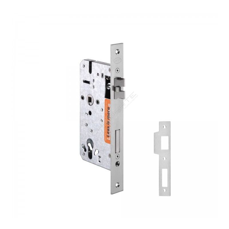 Fechadura de embutir JNF para cilindro europeu, sem cilindro, IN.20.895.60S