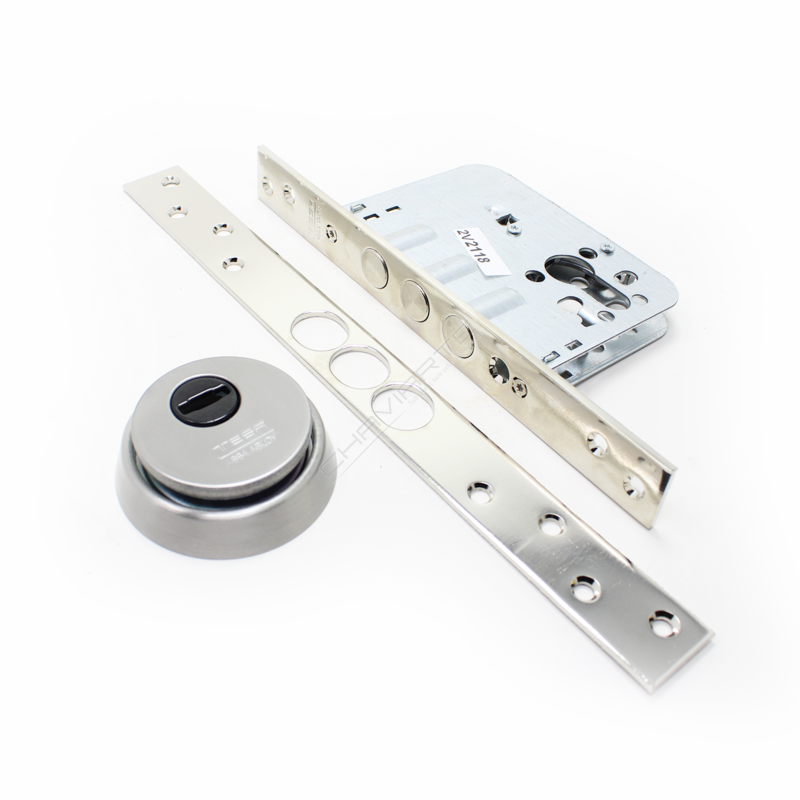 Fechadura de embutir madeira Tesa R201B, entrada 50 mm, niquelado