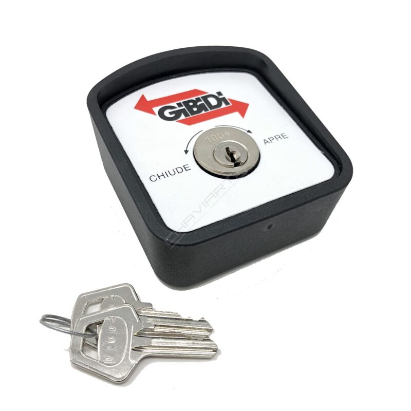 Selector de chave Gibidi de sobrepor