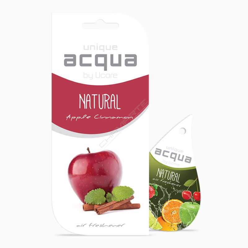 Acqua Car Air Freshener - Natural Fruta Maça - Canela