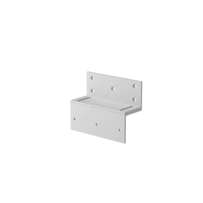 Suporte O&C em "Z" para fechadura Eletromagnética MEX500SV