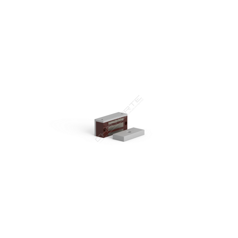 Fechadura Eletromagnética O&C 50daN MEX50SW1 (12 -24V).