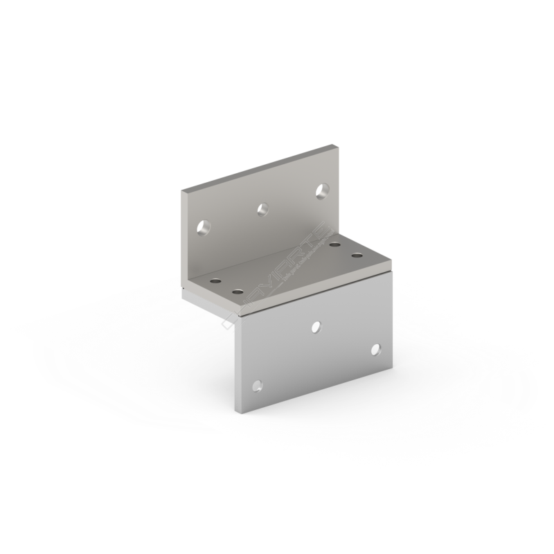 Suporte O&C em "Z" para fechadura MEX50SW1