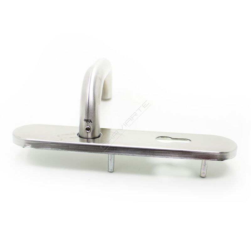 Puxador de muleta Yale YSDF92EXIS16, com espelho comprido, cromado