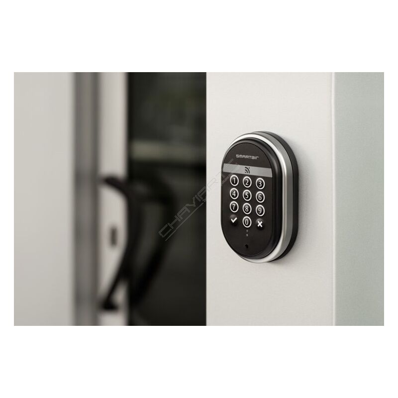 Controlo de acessos Tesa Hotel, leitor mural wireless por cartão e teclado