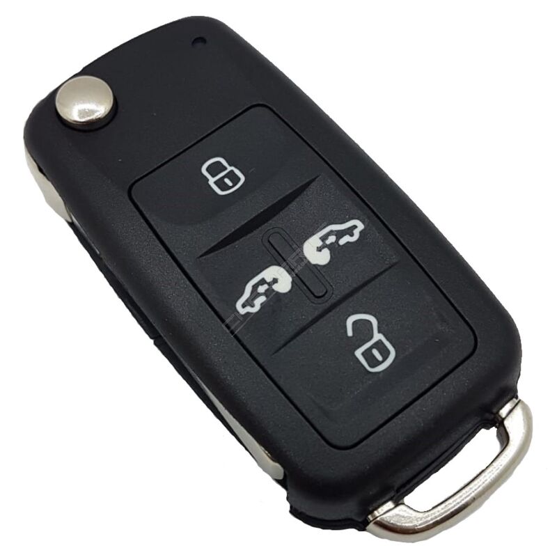 Caixa Para Comando Volkswagen Flip 5 Botões