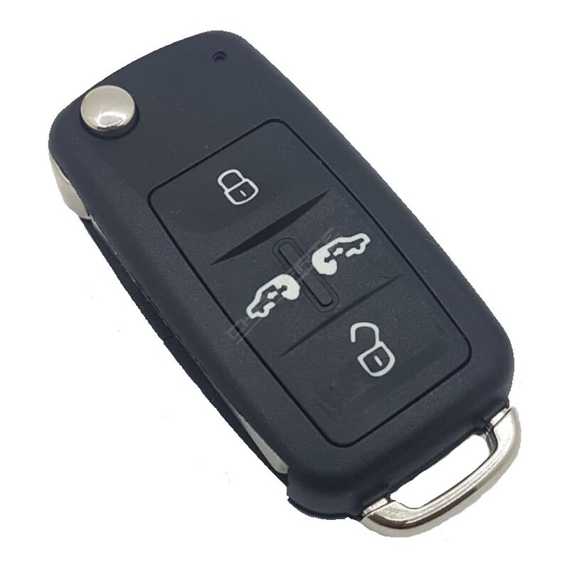 Caixa Para Comando Volkswagen Flip 4 Botões