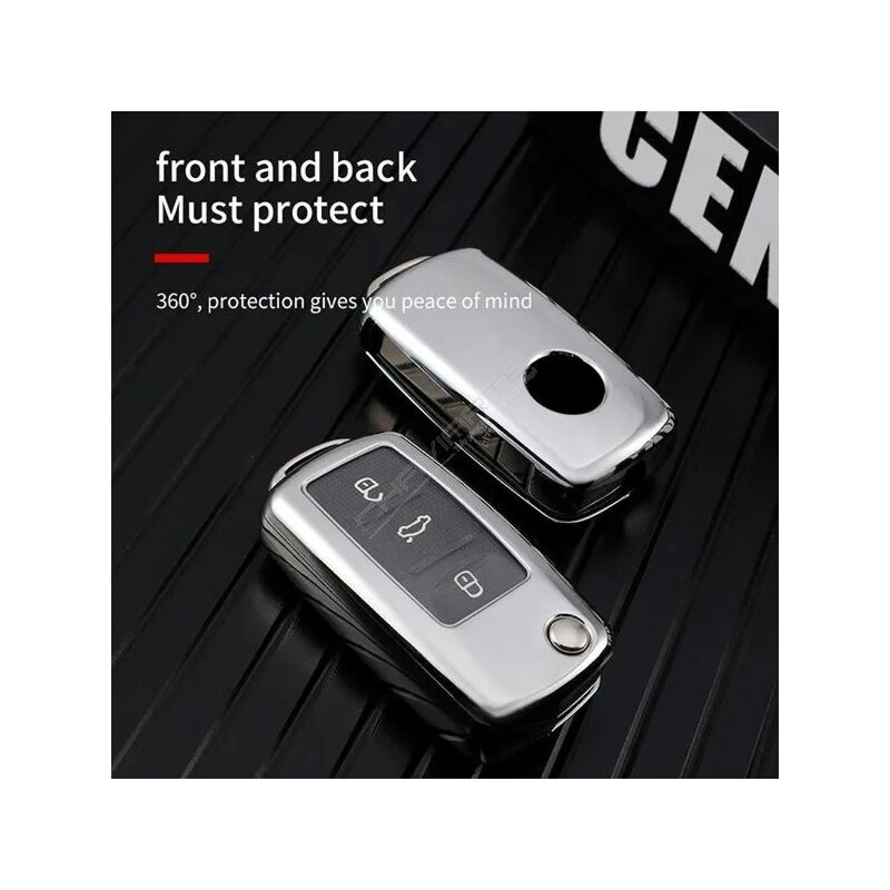 Capa TPU VW Três Botões Nº03