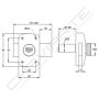 Fechadura IFAM B5/5 cm