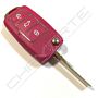 Caixa Rosa Para Comando Volkswagen Flip 3 Botões
