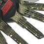 Cilindro ST8 Chaviarte ST8F3655N niquelado, para portas Fichet