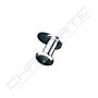 Visor Amig comprido cromado, modelo 5, 180º