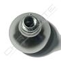 Puxador redondo Dierre New Creta PM000022, fixo, prateado