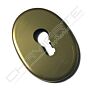 Espelho oval Mottura, para cilindro de perfil europeu, em bronze
