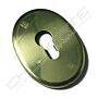 Espelho oval Mottura, para cilindro de perfil europeu, dourado