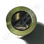 Escudo de segurança Mottura para cilindro Fichet, dourado, 41 mm